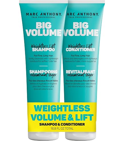 Amazon.com : Marc Anthony Big Volume Conditioner, Weightless